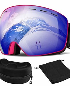 Orlegol-Skibrille-Snowboard-Brille-Damen-und-Herren-OTG-Ski-Schutzbrille-Schneebrille-Doppel-Objektiv-UV-Schutz-Anti-Fog-Winddicht-Skibrillen-Helmkompatible-Ski-Goggles-fr-Skifahren-oder-Skaten-0