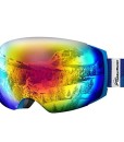 OutdoorMaster-Skibrille-Pro-fr-Damen-Herren-Snowboardbrille-mit-magnetisch-wechselsystem-helmkompatible-Schneebrille-mit-OTG-UV400-Schutz-Ski-Goggles-fr-Skifahren-0