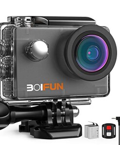 BOIFUN-4K-20MP-Action-Cam-EIS-Bildstabilisierte-Wi-Fi-mit-Externem-Mikrofon-Unterwasserkamera-Sport-Helmkamera-Wasserdicht-bis-40-Meter-Fernsteuerung-und-20-Weiteren-Zubehrteilen-0