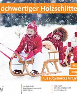 Best-For-Kids-Hrnerrodel-120-cm-mit-Rckenlehne-Zugleine-Rodelschlitten-Davoser-aus-Holz-bis-200-kg-belastbar-0-4