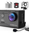 COOAU-4K-Action-Cam-20MP-WiFi-Sports-Kamera-Unterwasserkamera-40m-mit-Externs-Mikrofon-Fernbedienung-Helmkamera-Wasserdicht-Digitale-Videokamera-mit-EIS-Stabilisierung-Zeitraffer-2x1200mAh-Akkus-0
