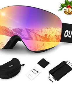 outlife-Skibrille-Snowboardbrille-Hyperboloid-Schneebrille-OTG-Anti-Fog-100-UV-Schutz-Weitsicht-Wechselobjektiv-Rahmenlos-Ski-Goggles-fr-Damen-Herren-Erwachsener-Teenager-0